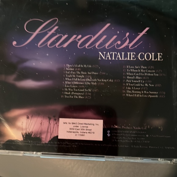 - 🎉5 for $15 🎉 NATALIE COLE STARDUST CD - Picture 2 of 3